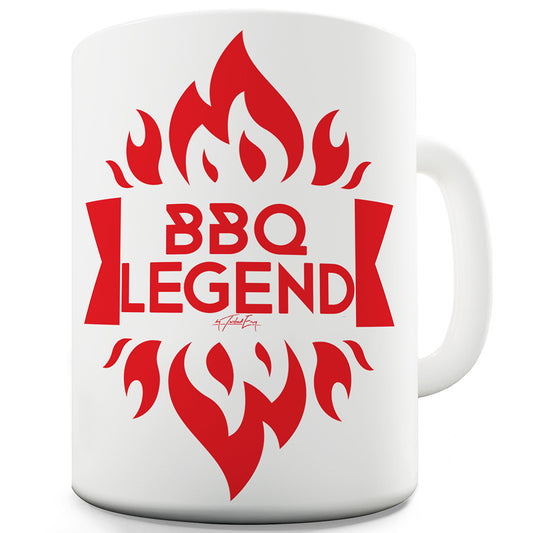 BBQ Legend Funny Mugs For Men Rude