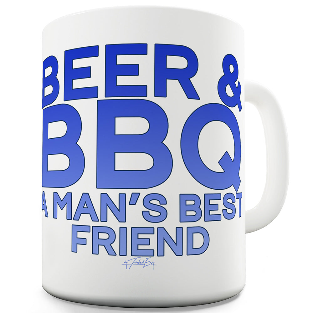 Beer & BBQ Funny Mugs For Men