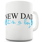 New Dad Boy Mug - Unique Coffee Mug, Coffee Cup