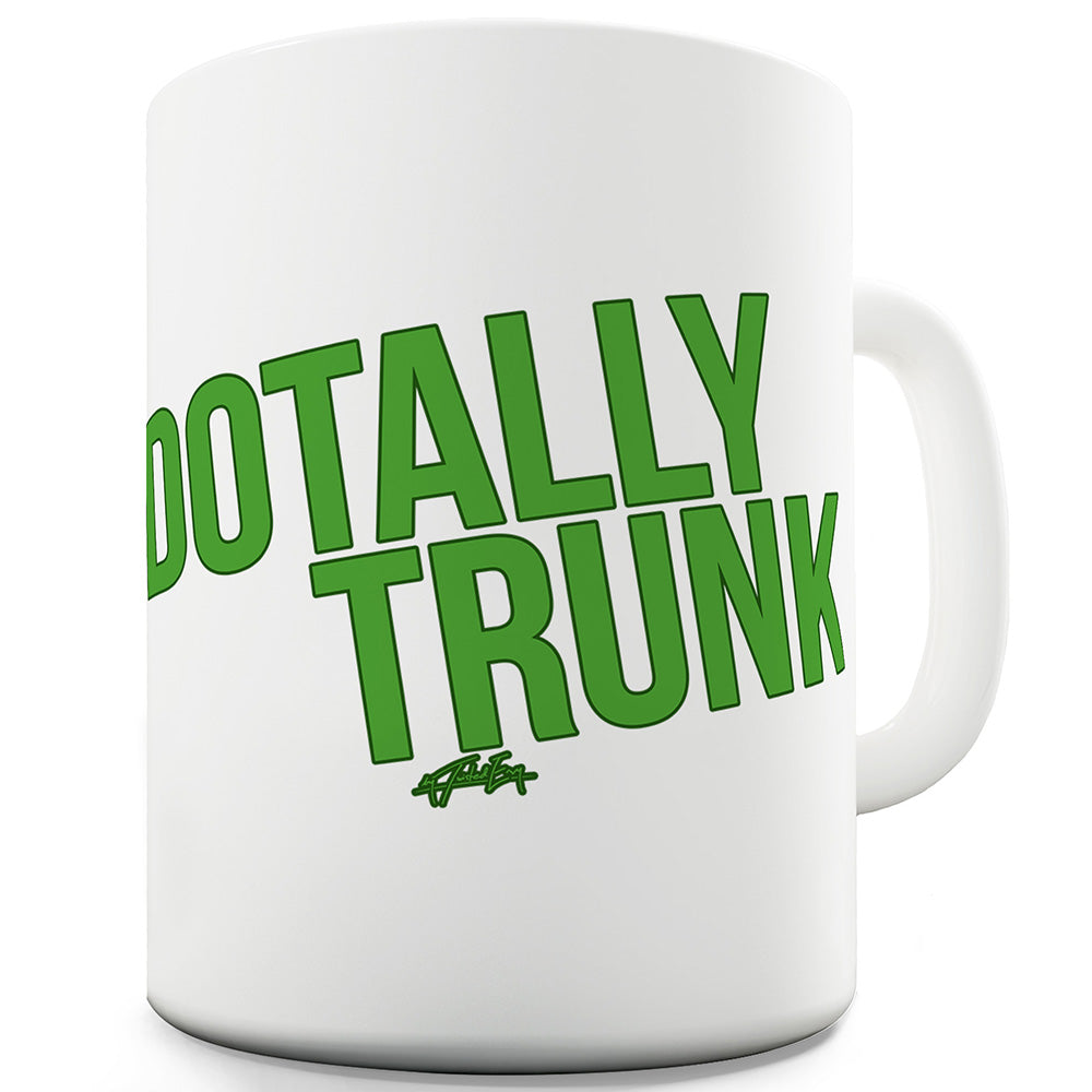 Dotally Trunk Totally Drunk Ceramic Novelty Mug