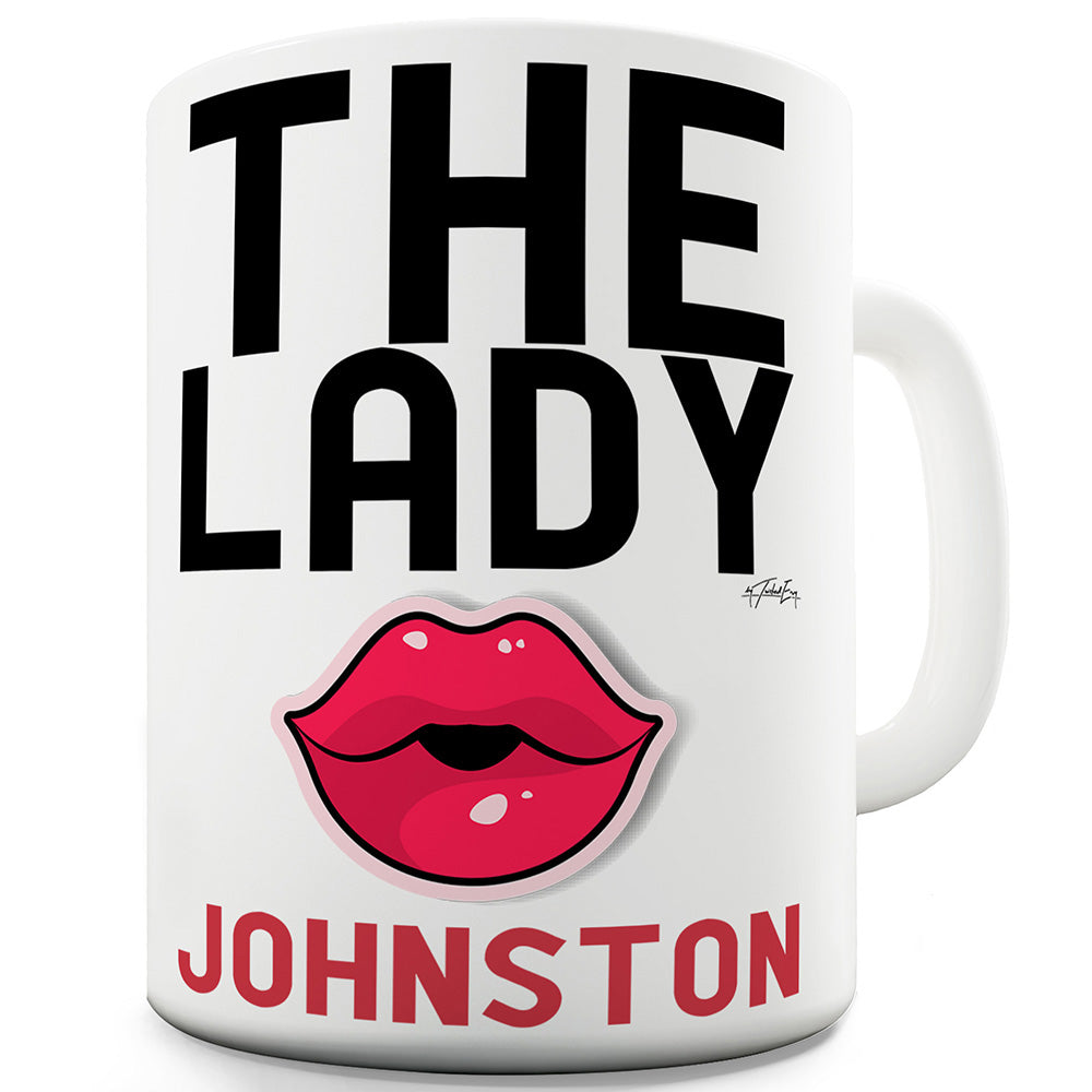 The Lady Personalised Funny Mugs For Men