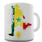 Football Soccer Silhouette Senegal Funny Mugs For Men Rude