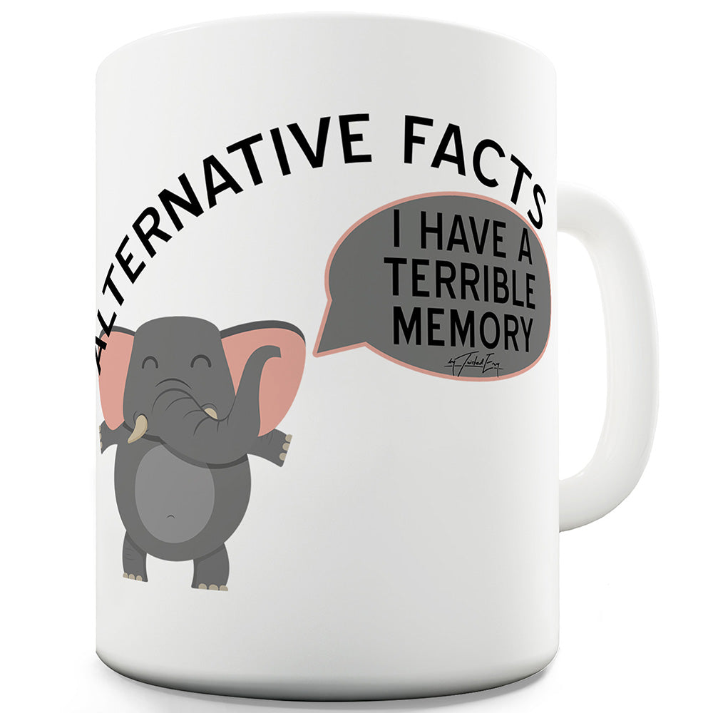 Alternative Facts Elephant Ceramic Novelty Mug