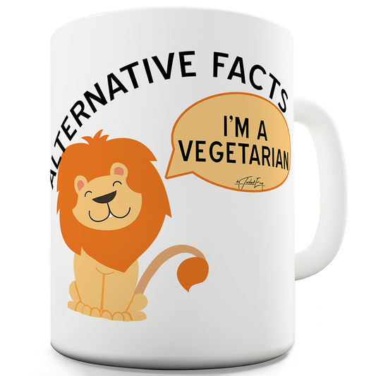 Alternative Facts Lion Ceramic Novelty Mug