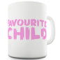 Favourite Child Pink Ceramic Tea Mug