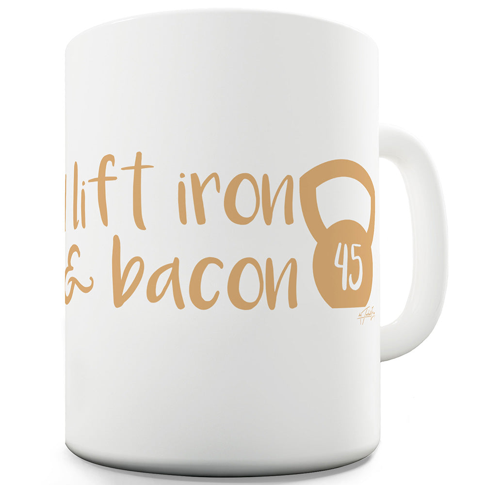 Iron & Bacon Ceramic Mug