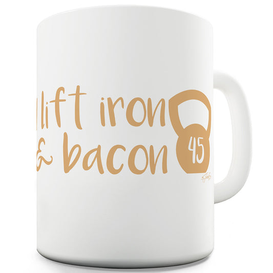 Iron & Bacon Ceramic Mug