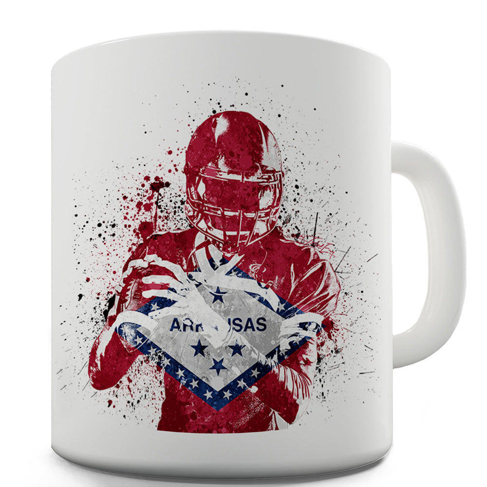 Arkansas American Football Player Funny Mugs For Friends