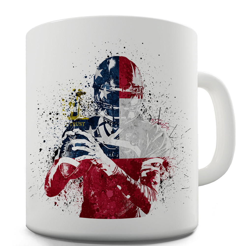 Georgia American Football Player Funny Office Secret Santa Mug