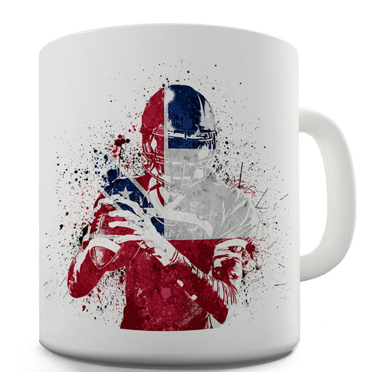 Mississippi American Football Player Mug - Unique Coffee Mug, Coffee Cup