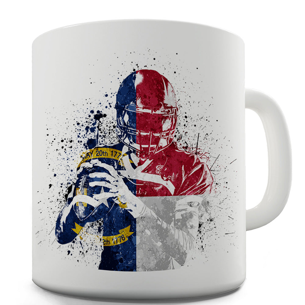 North Carolina American Football Player Funny Mugs For Work