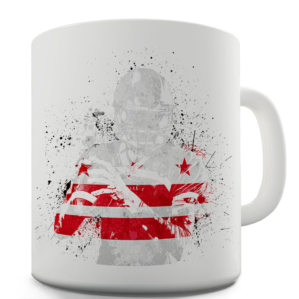 Washington American Football Player Funny Novelty Mug Cup