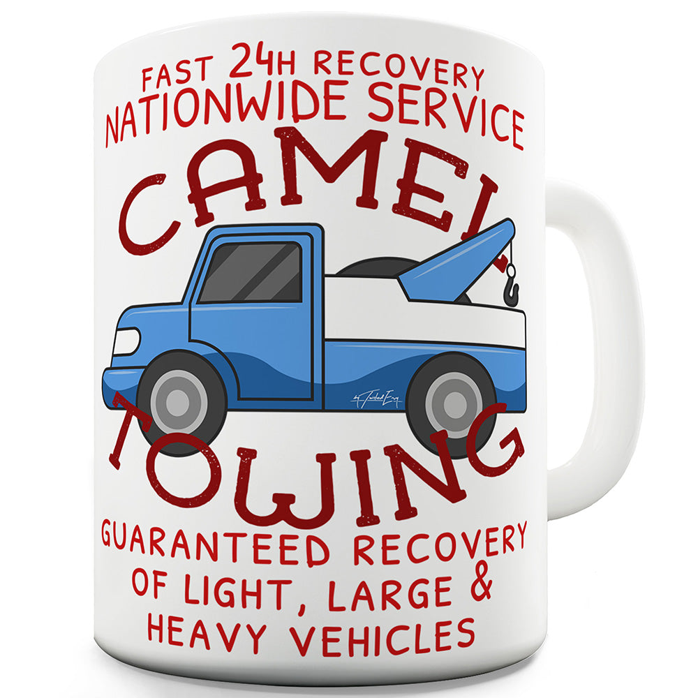 Camel Towing Funny Mugs For Men