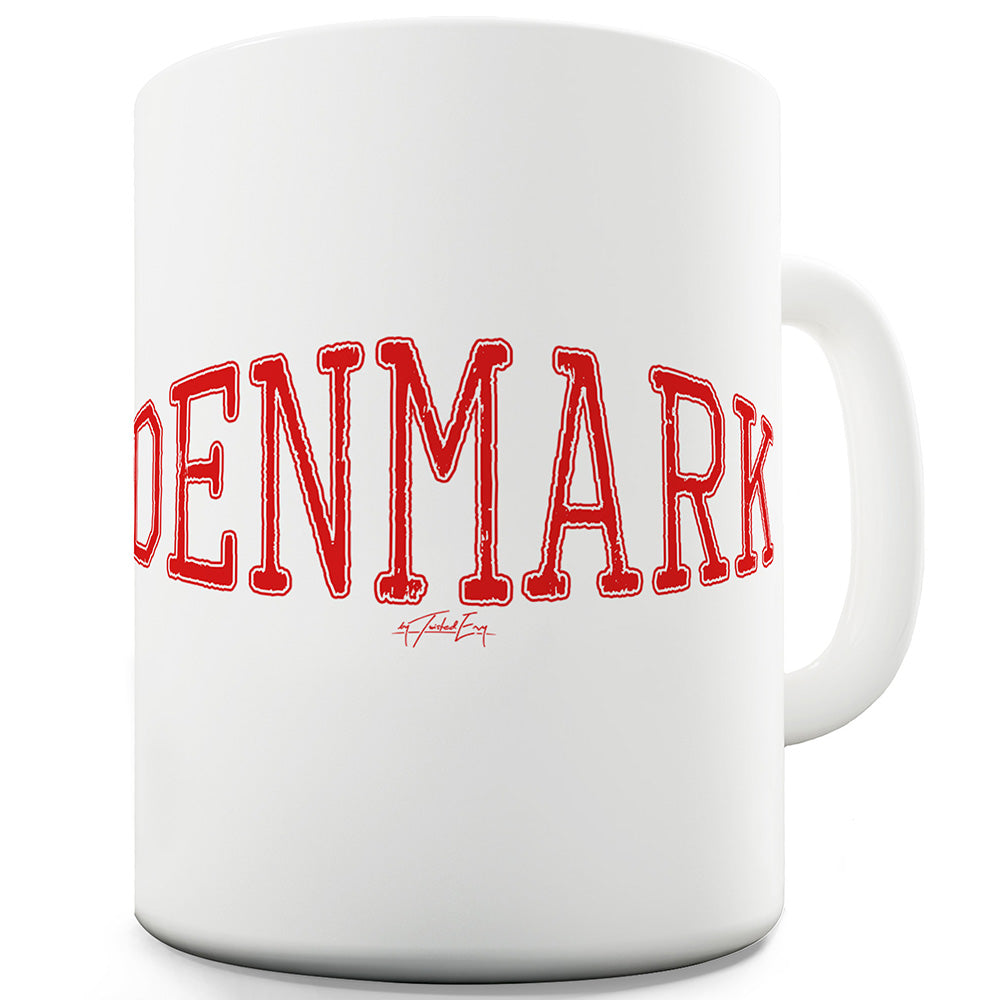 Denmark College Grunge Funny Mug