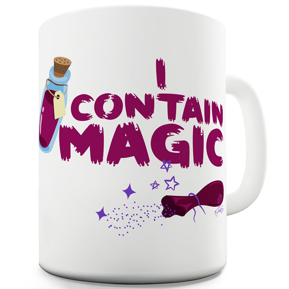 I Contain Magic Funny Mugs For Men