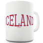 Iceland College Grunge Funny Mugs For Dad