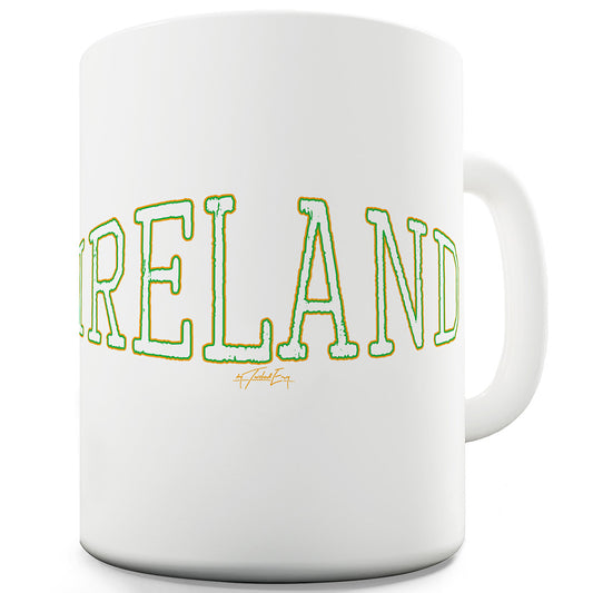 Ireland College Grunge Funny Mugs For Work