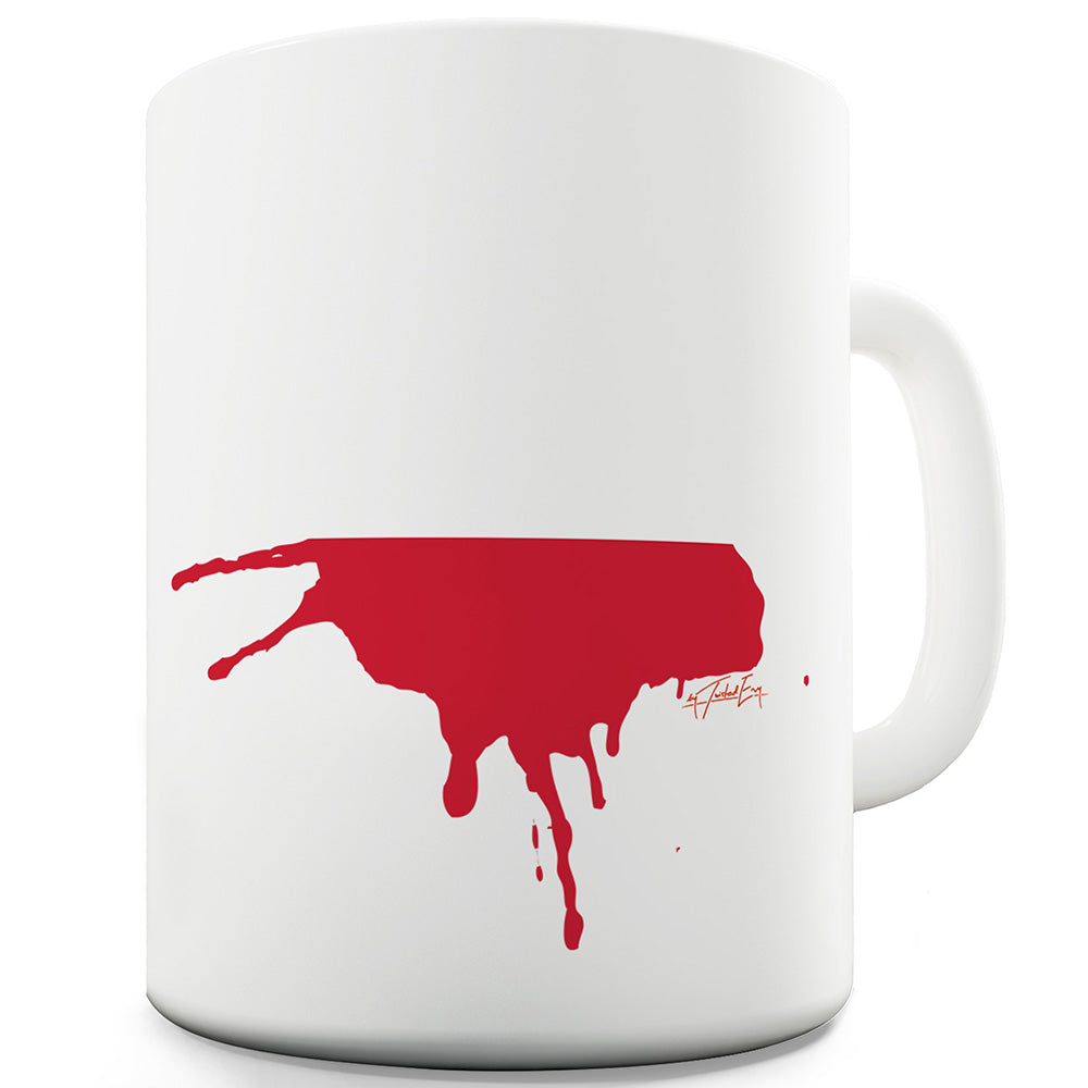 Poland Splat Funny Mugs For Dad