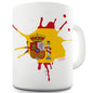 Spain Splat Funny Mugs For Work