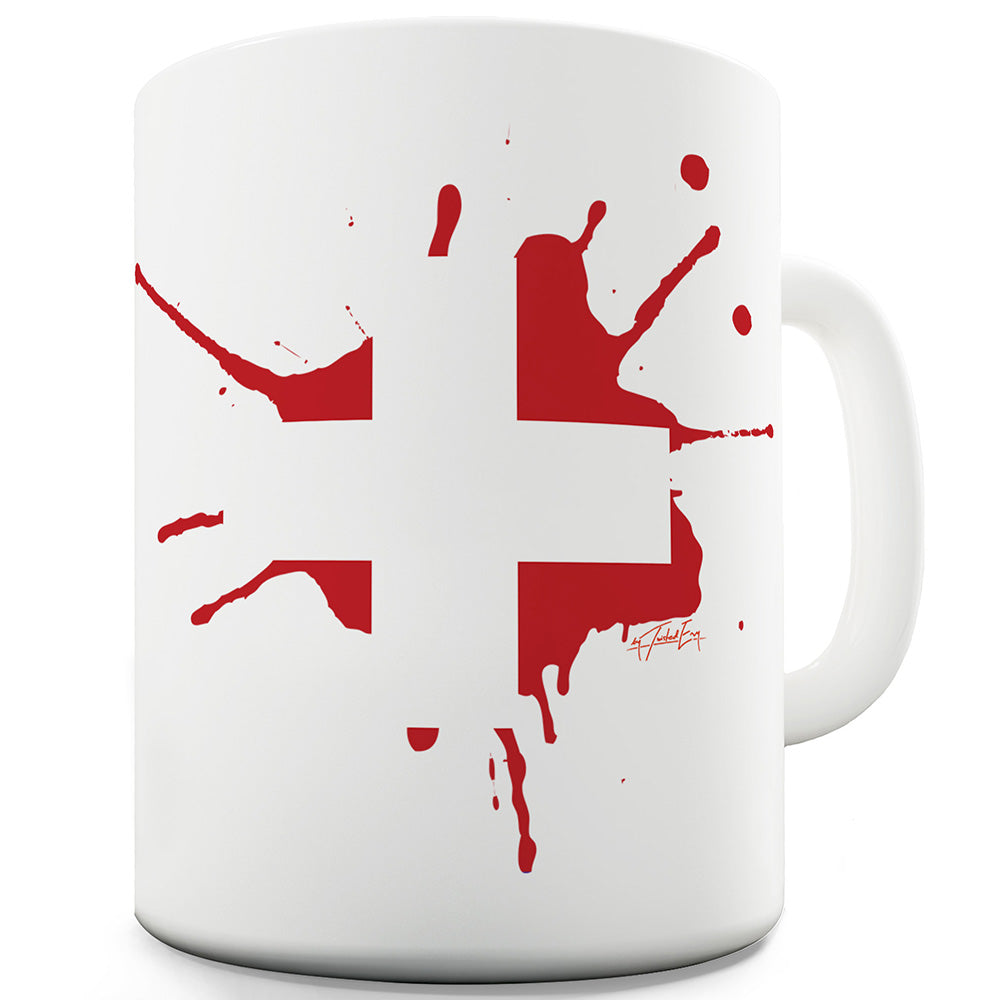 Switzerland Splat Ceramic Mug Slogan Funny Cup