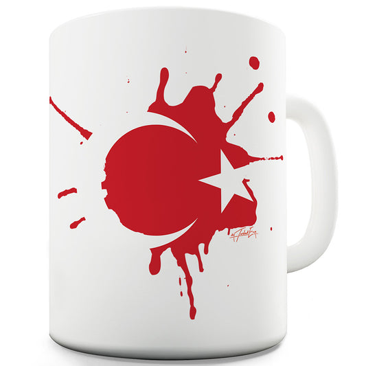 Turkey Splat Funny Mugs For Friends