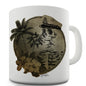 Skeleton Sailor Ceramic Tea Mug