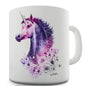 Pink Unicorn Flowers Funny Mugs For Men