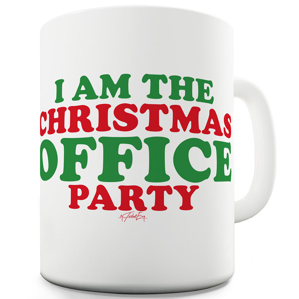 I Am The Christmas Office Party Funny Mugs For Dad