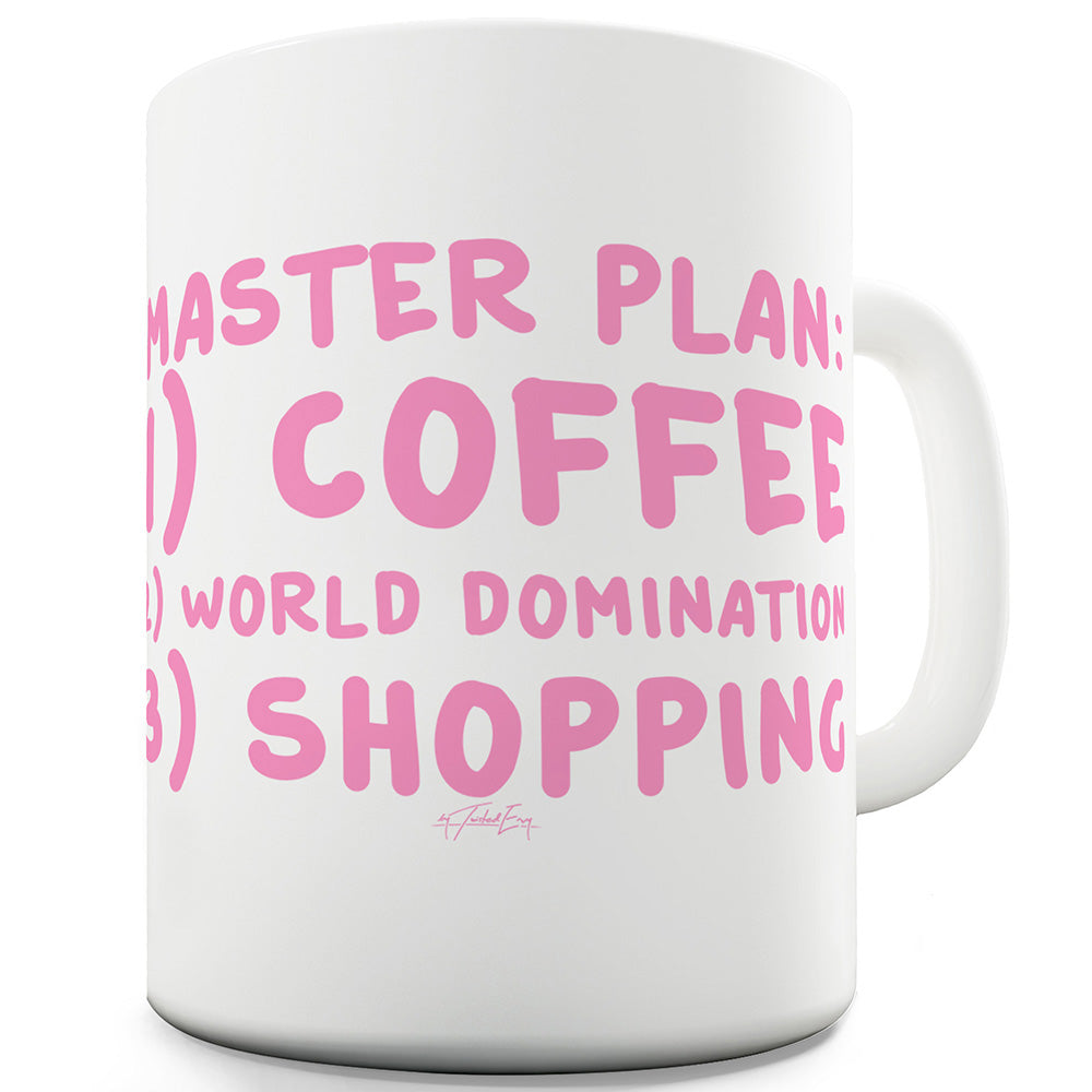 The Master Plan Funny Mugs For Coworkers