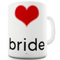 Bride Heart Mug - Unique Coffee Mug, Coffee Cup