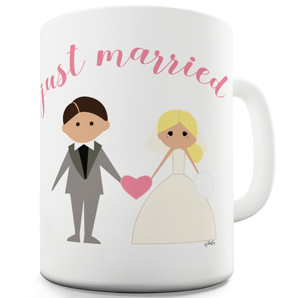 Just Married Couple Funny Mugs For Friends