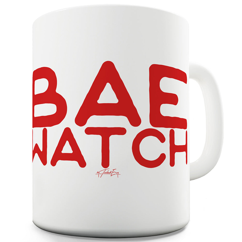 Bae Watch Ceramic Novelty Gift Mug