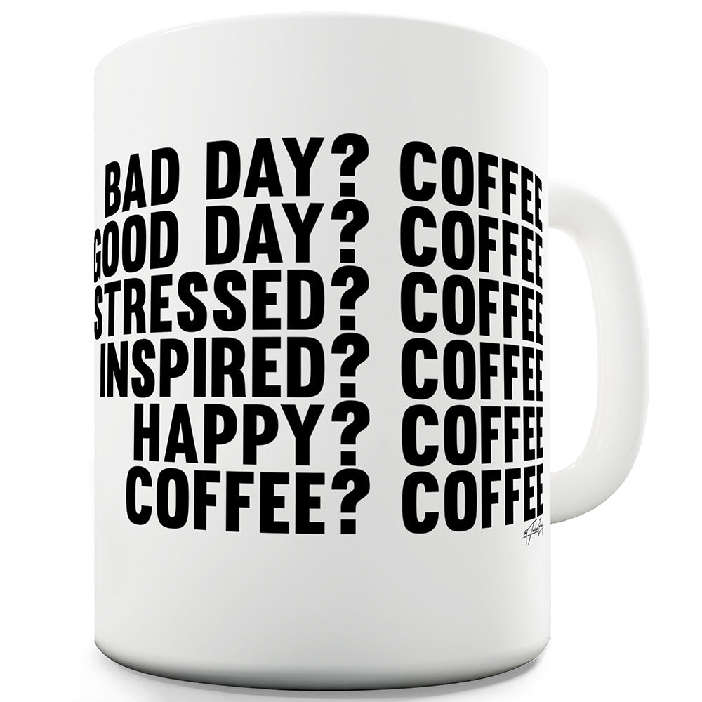 Bad Day Coffee Funny Mugs For Women