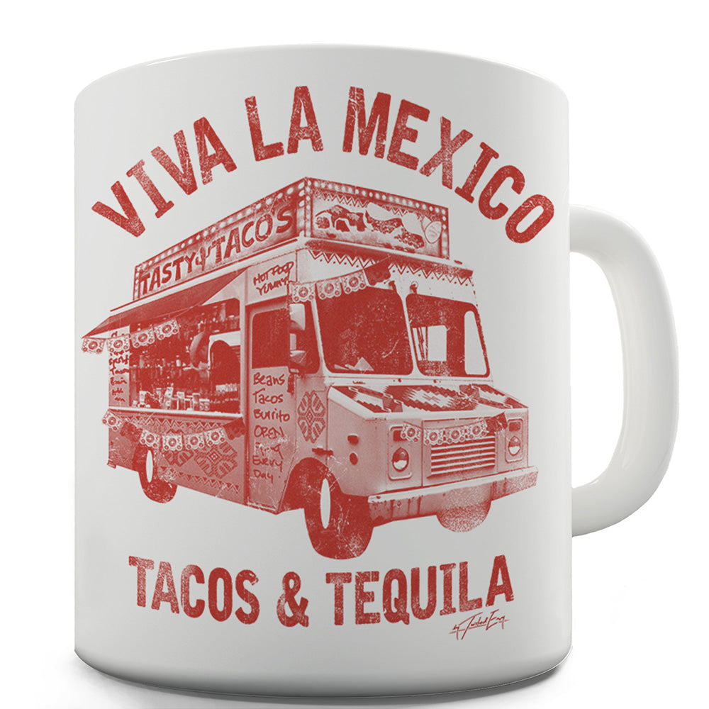 Viva La Mexico Ceramic Novelty Mug