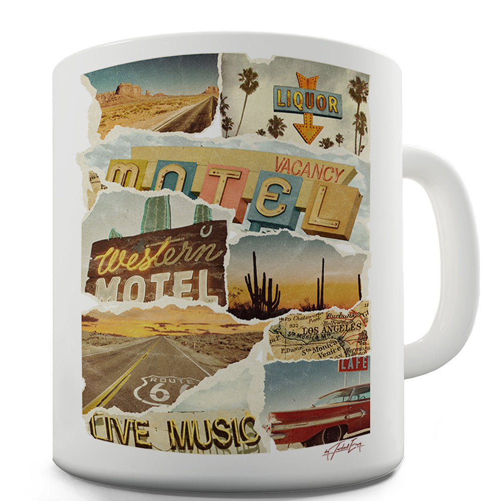 Desert Motels Funny Mugs For Friends