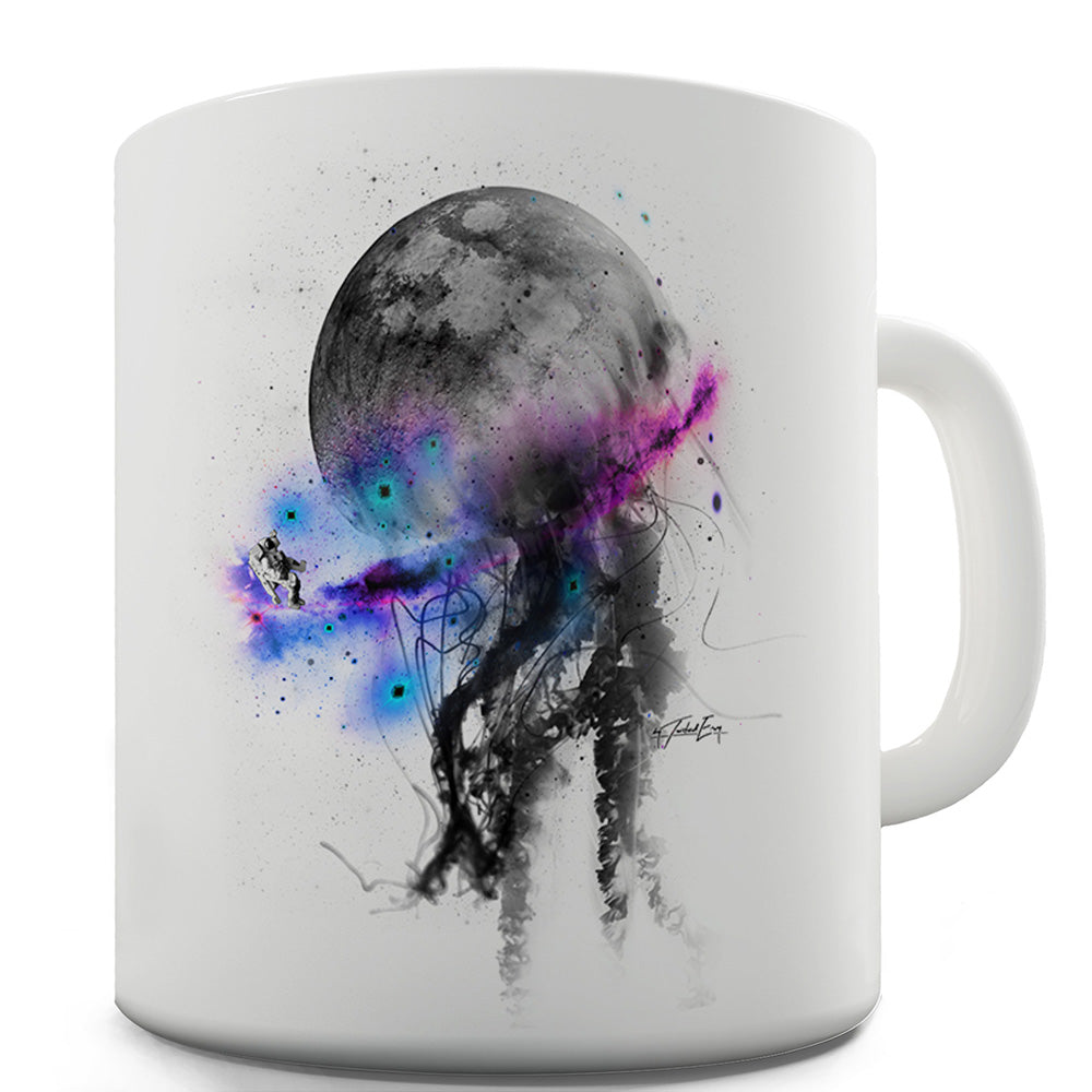 Space Octopus Funny Mugs For Men Rude
