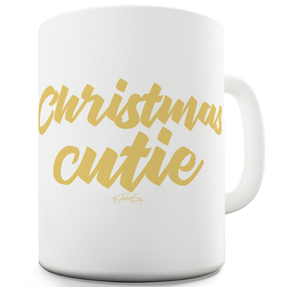 Christmas Cutie Mug - Unique Coffee Mug, Coffee Cup