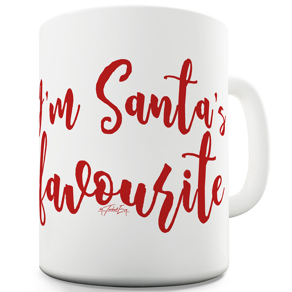 I'm Santa's Favourite Funny Mugs For Women