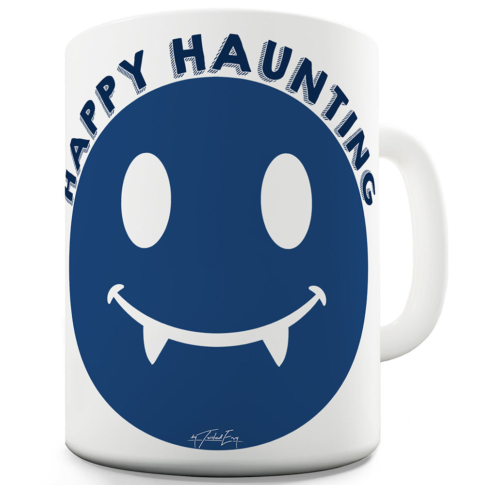 Happy Haunting Ceramic Novelty Mug
