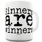 Sinners Are Winners Funny Mugs For Dad