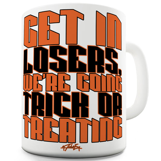 We're Going Trick Or Treating Ceramic Novelty Mug