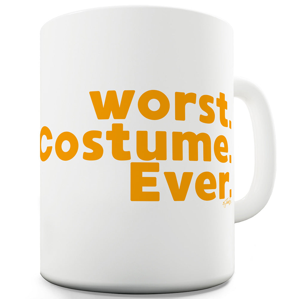 Worst. Costume. Ever. Funny Office Secret Santa Mug