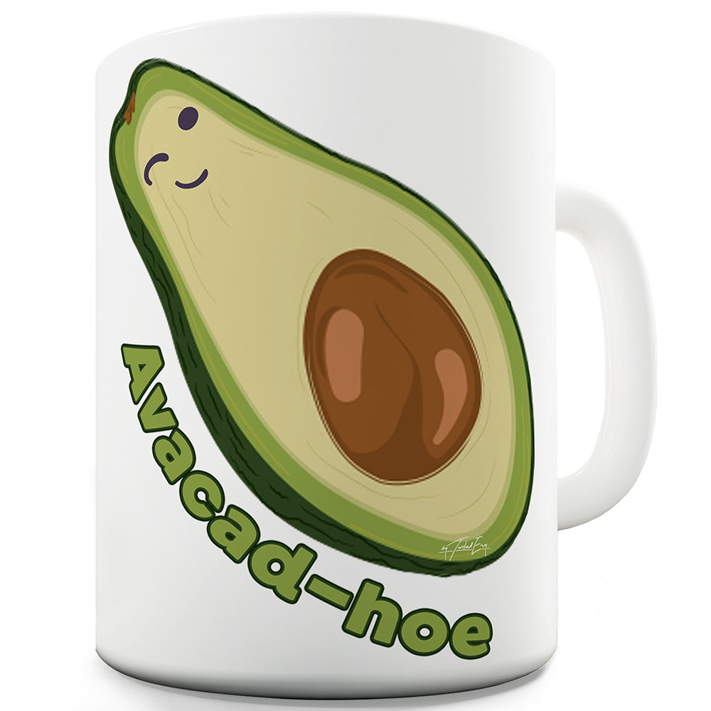 Avacad-hoe Ceramic Tea Mug