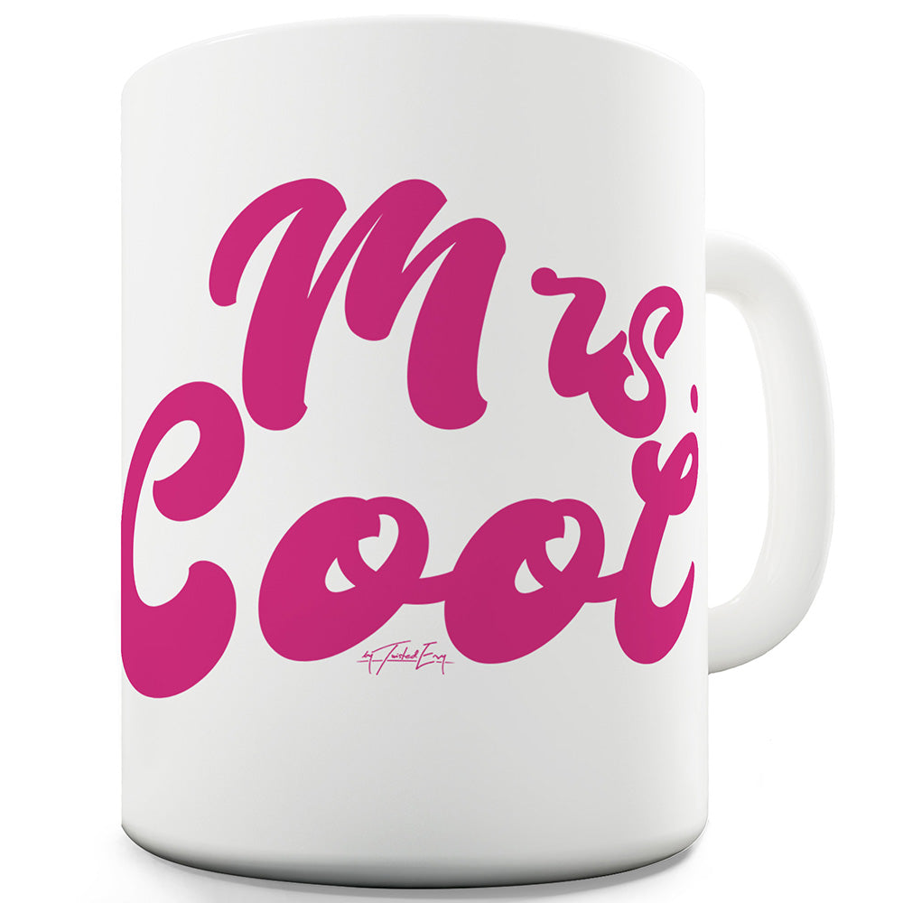 Mrs Cool Funny Office Secret Santa Mug