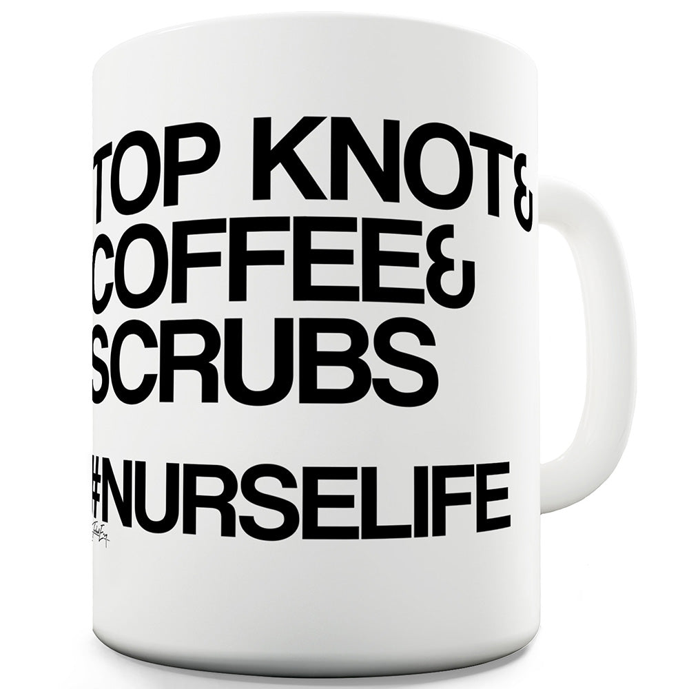 Hashtag Nurse Life Mug - Unique Coffee Mug, Coffee Cup