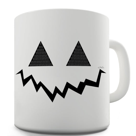 Pumpkin Hidden Smile Funny Office Secret Santa Mug