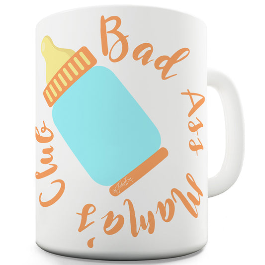 Bad Ass Mamas Club Funny Office Secret Santa Mug