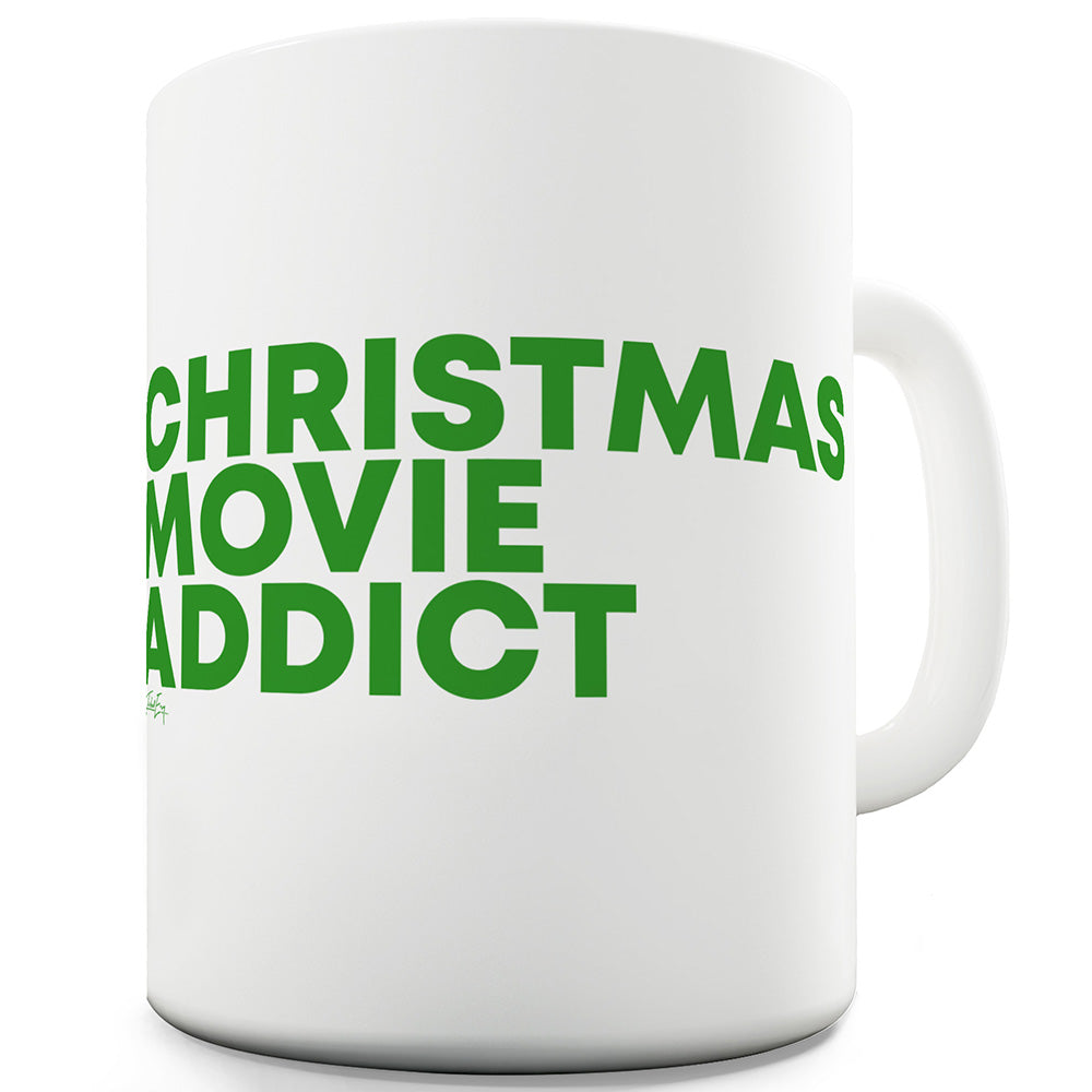 Christmas Movie Addict Ceramic Mug