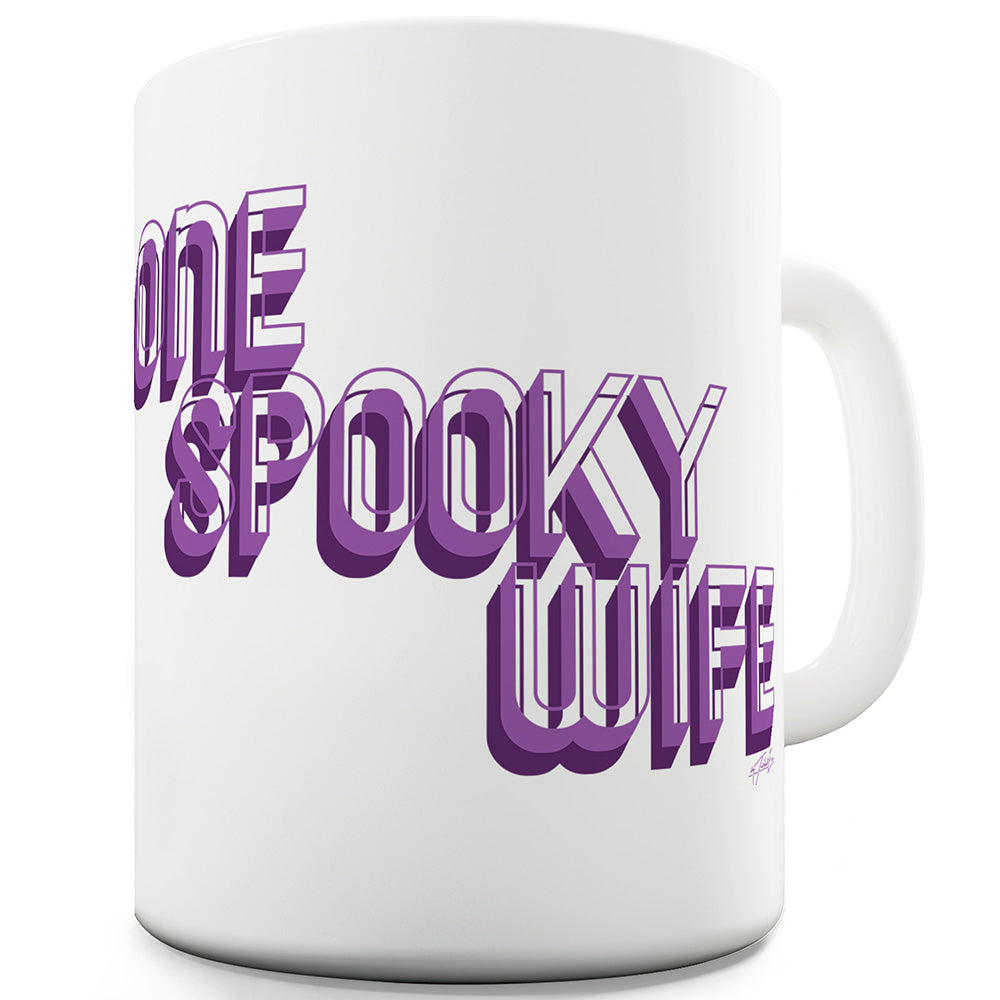 One Spooky Wife Funny Mugs For Men