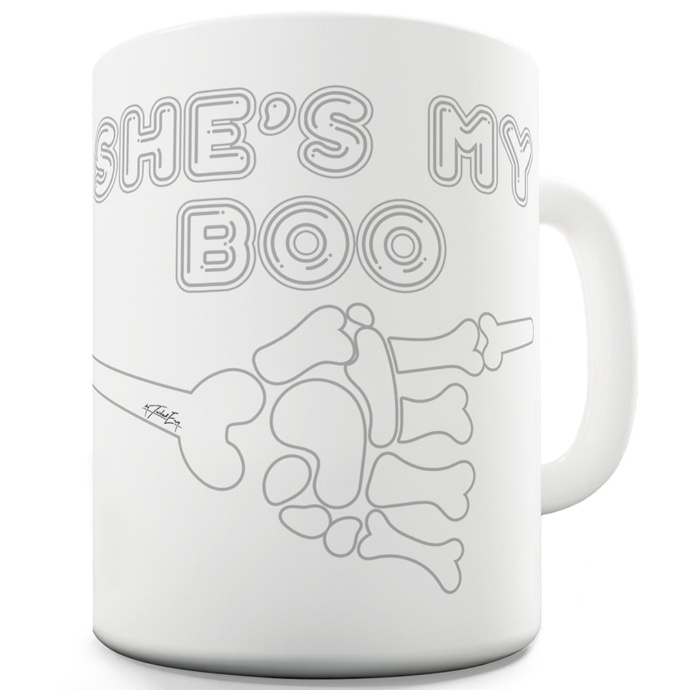 She's My Boo Ceramic Novelty Mug